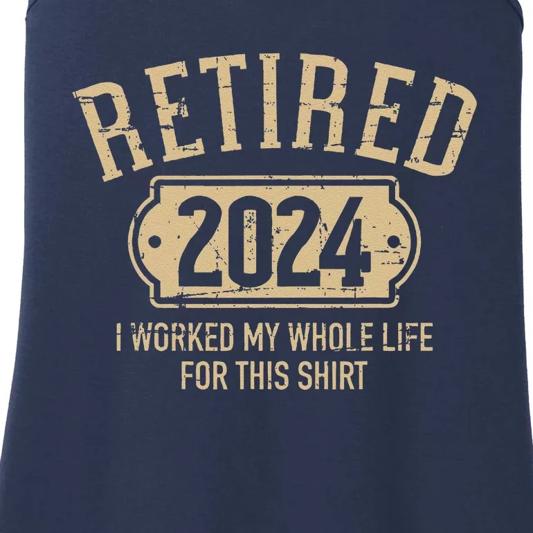 Retired 2024 Retirement Worked Whole Life For This Ladies Essential Tank