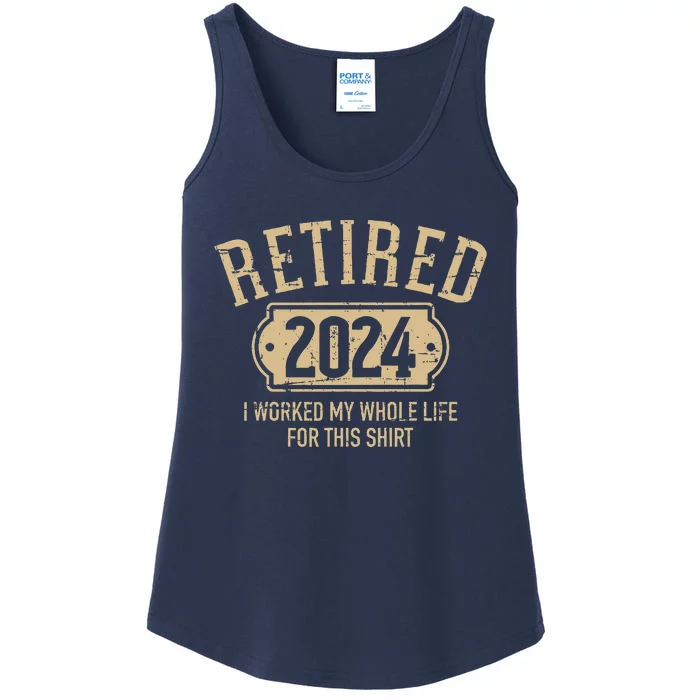 Retired 2024 Retirement Worked Whole Life For This Ladies Essential Tank