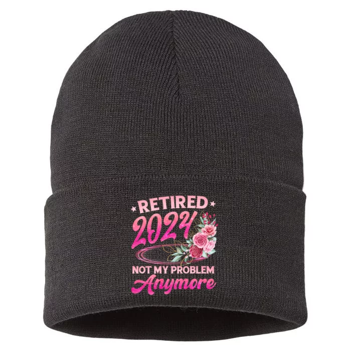 Retire 2024 Sustainable Knit Beanie