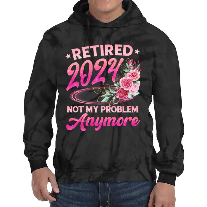 Retire 2024 Tie Dye Hoodie