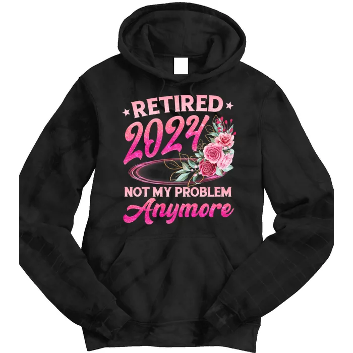 Retire 2024 Tie Dye Hoodie