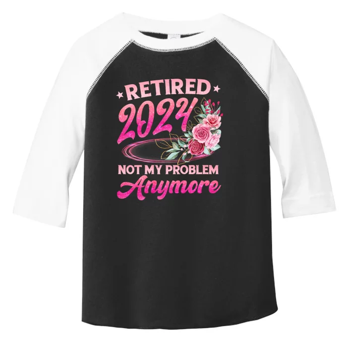 Retire 2024 Toddler Fine Jersey T-Shirt