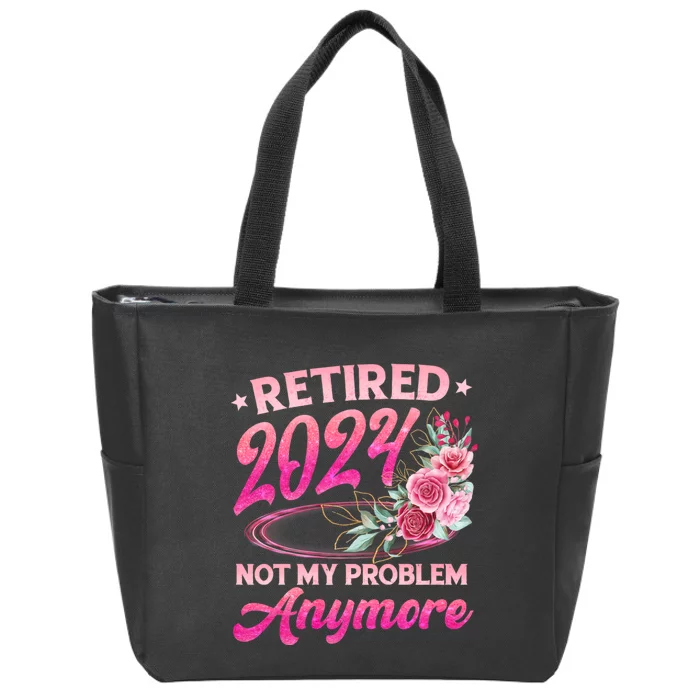 Retire 2024 Zip Tote Bag