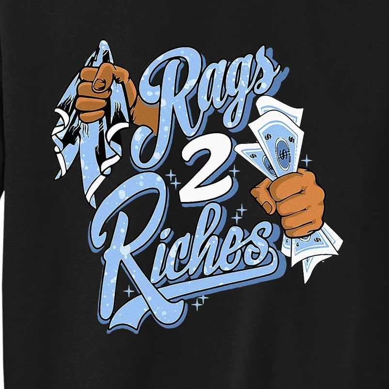 Rags 2 Riches Blue Matching Tee For Men Women Sweatshirt