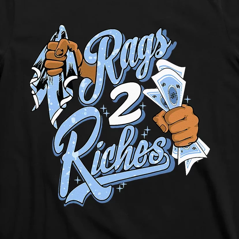 Rags 2 Riches Blue Matching Tee For Men Women T-Shirt