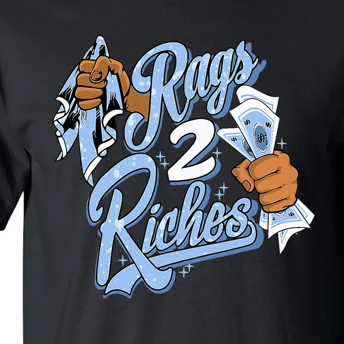 Rags 2 Riches Blue Matching Tee For Men Women Tall T-Shirt