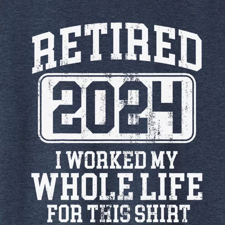 Retired 2024 Retirement Women's Crop Top Tee