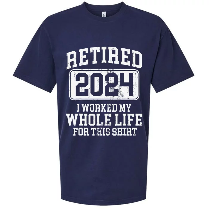 Retired 2024 Retirement Sueded Cloud Jersey T-Shirt