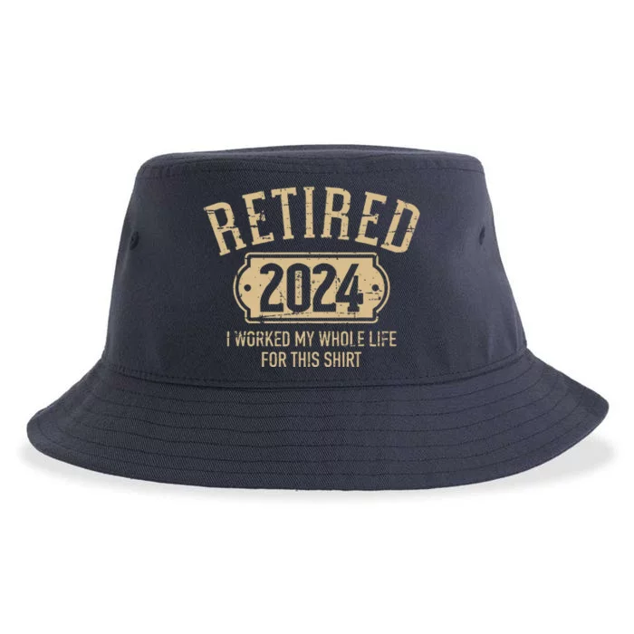 Retired 2024 Retirement Worked Whole Life For This Sustainable Bucket Hat