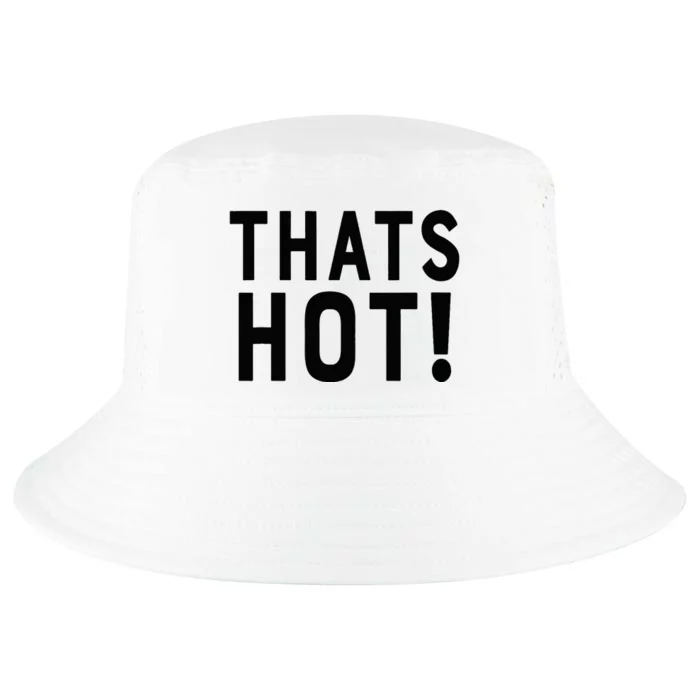 Retro 2000s Vibes Hot vs Not Front and Back Cool Comfort Performance Bucket Hat