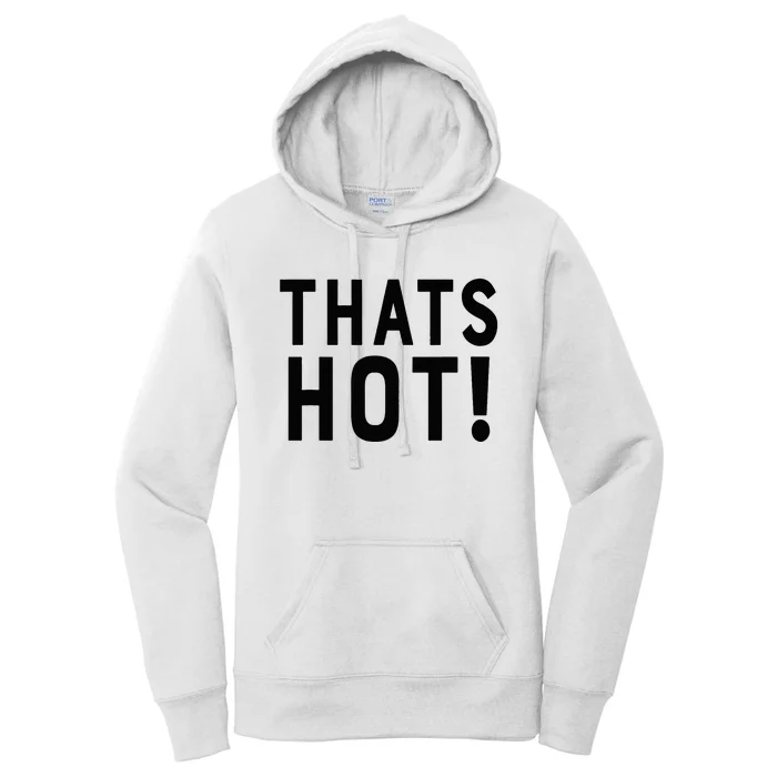 Retro 2000s Vibes Hot vs Not Front and Back Women's Pullover Hoodie