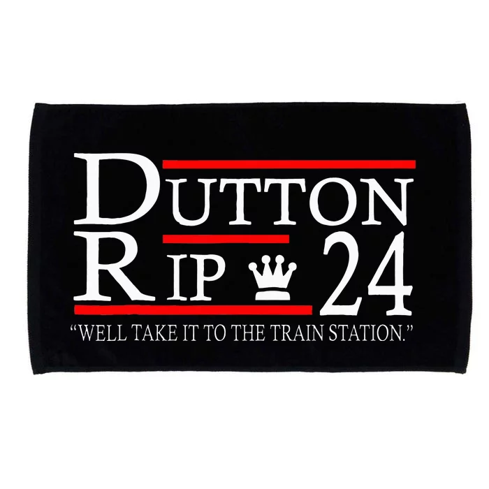 Rip 2024 Well Take It To The Train Station Funny Microfiber Hand Towel