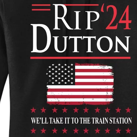 Rip 24 We’ll Take It To The Train Station 24 Wheeler 2024 We’ll Take It Women's Pullover Hoodie