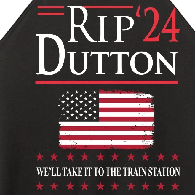 Rip 24 We’ll Take It To The Train Station 24 Wheeler 2024 We’ll Take It Women’s Perfect Tri Rocker Tank