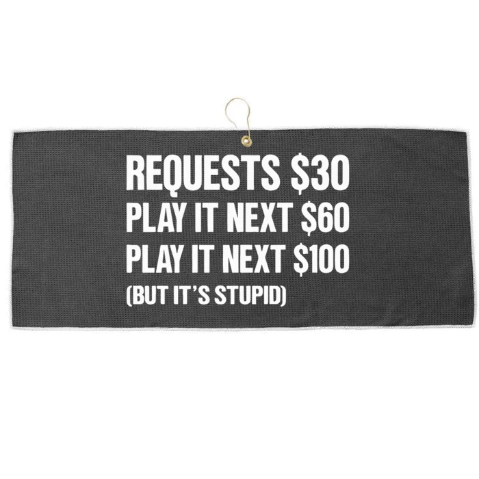 Requests $30 Play It Next $60 Play It Next $100 But Its Stupid Large Microfiber Waffle Golf Towel