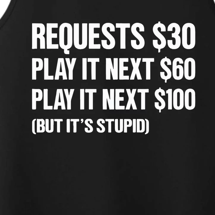 Requests $30 Play It Next $60 Play It Next $100 But Its Stupid Performance Tank