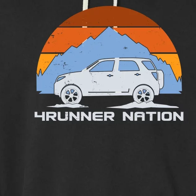 Retro 4Runner Nation Garment-Dyed Fleece Hoodie