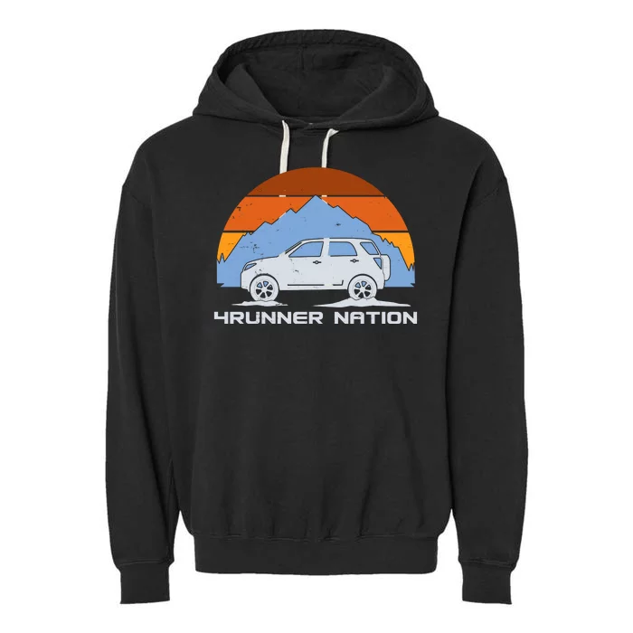 Retro 4Runner Nation Garment-Dyed Fleece Hoodie