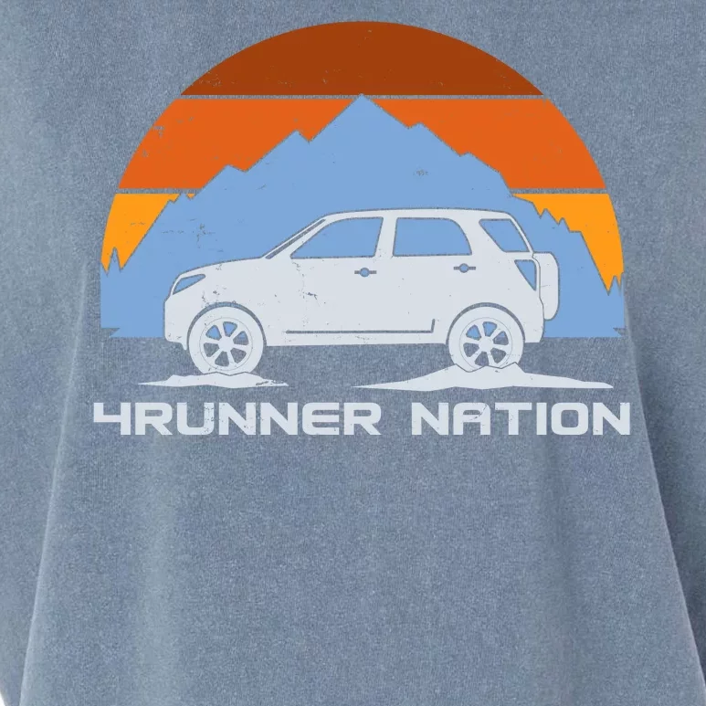 Retro 4Runner Nation Garment-Dyed Women's Muscle Tee