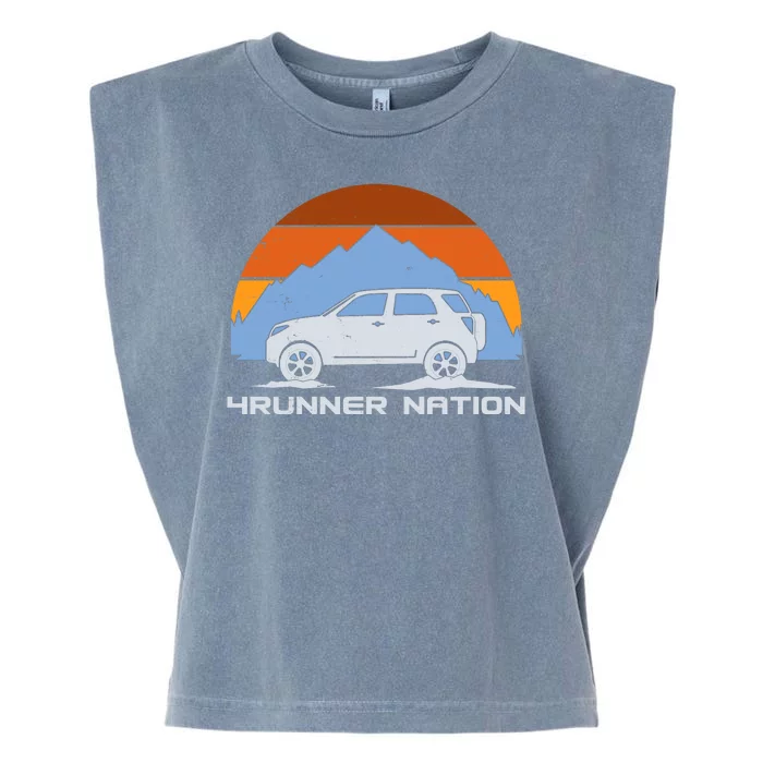 Retro 4Runner Nation Garment-Dyed Women's Muscle Tee