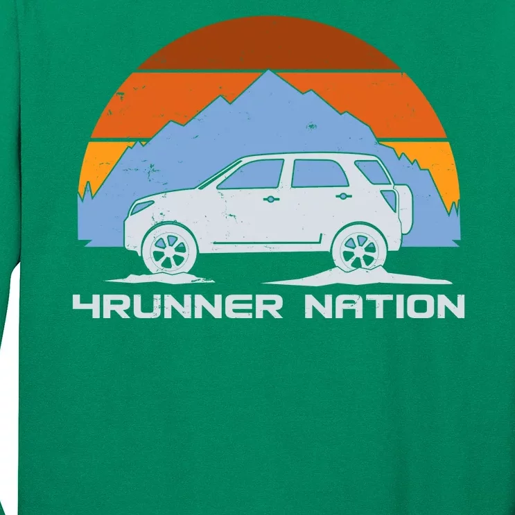 Retro 4Runner Nation Long Sleeve Shirt