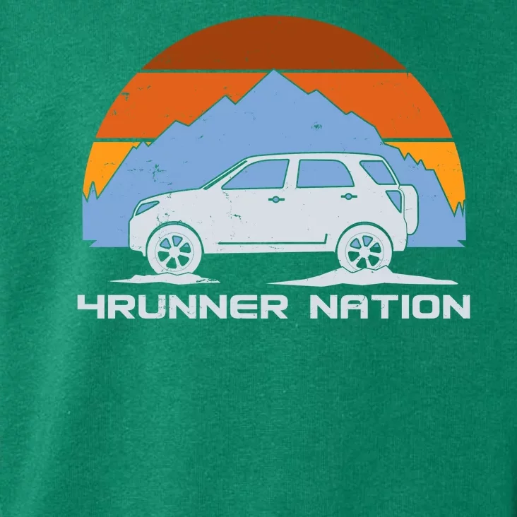 Retro 4Runner Nation Toddler Hoodie