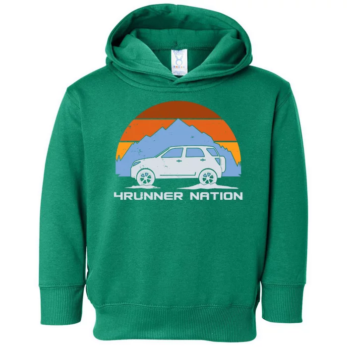 Retro 4Runner Nation Toddler Hoodie