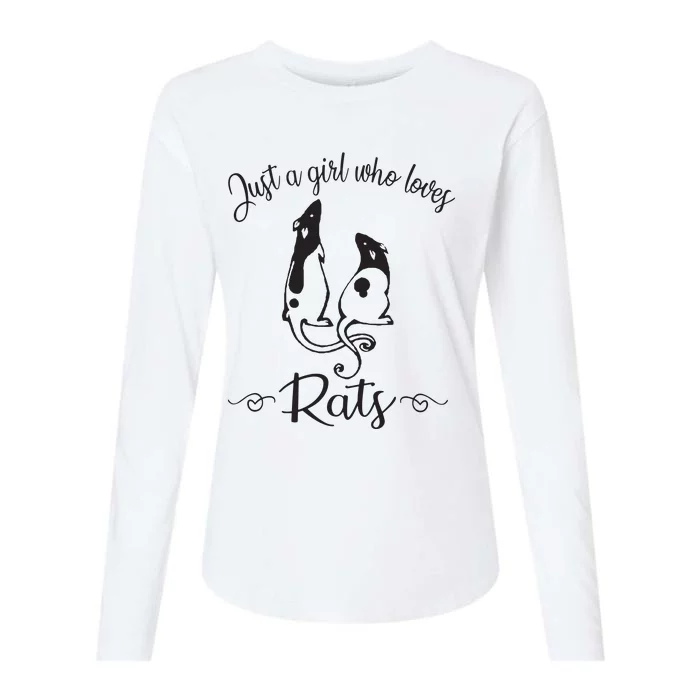 Rat 4953 Womens Cotton Relaxed Long Sleeve T-Shirt