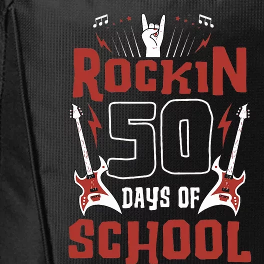 Rockin 50 Days Of School 50th Day Of School 50 Days Smarter City Backpack