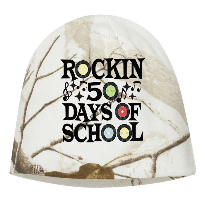 Rockin' 50th Day Celebration School Milestone Kati - Camo Knit Beanie