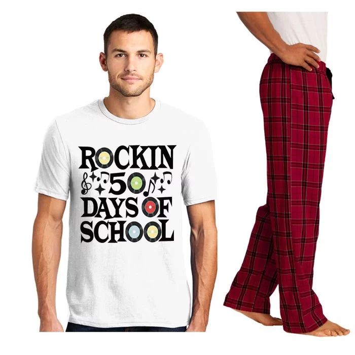 Rockin' 50th Day Celebration School Milestone Pajama Set