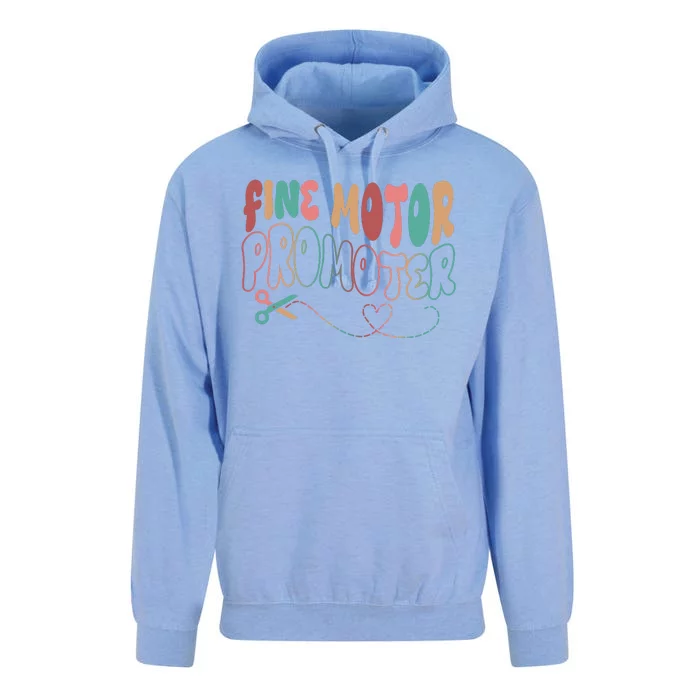 Retro 60s Fine Motor Promoter Occupational Therapy Unisex Surf Hoodie