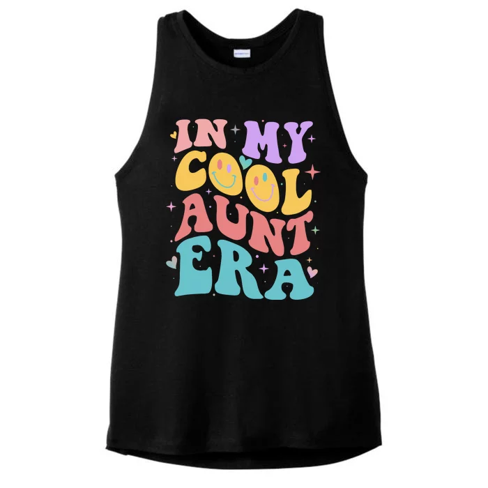 Retro 60s Hippie In My Cool Aunt Era Ladies Tri-Blend Wicking Tank