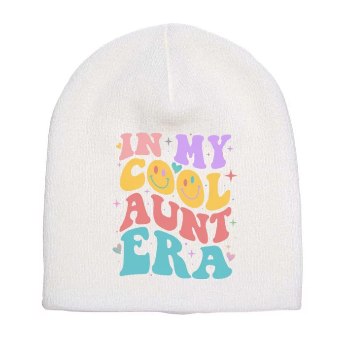 Retro 60s Hippie In My Cool Aunt Era Short Acrylic Beanie