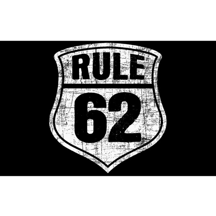 Rule 62 Sobriety Anniversary Recovery Sober Aa Na Bumper Sticker