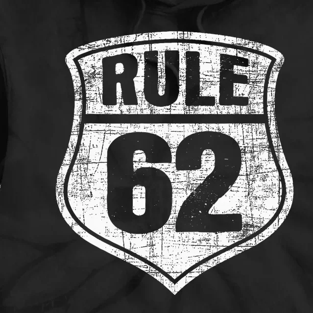 Rule 62 Sobriety Anniversary Recovery Sober Aa Na Tie Dye Hoodie