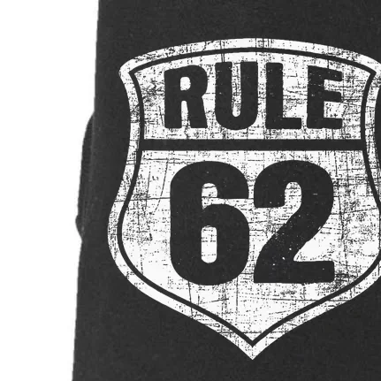 Rule 62 Sobriety Anniversary Recovery Sober Aa Na Doggie 3-End Fleece Hoodie