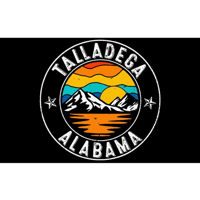 Retro 70s 80s Talladega Alabama Al Bumper Sticker