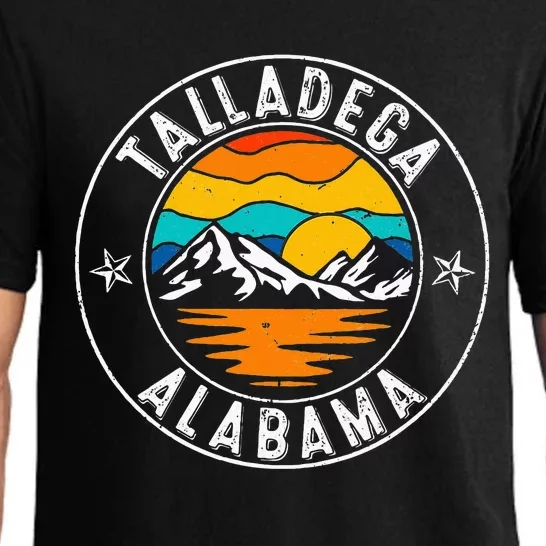 Retro 70s 80s Talladega Alabama Al Pajama Set