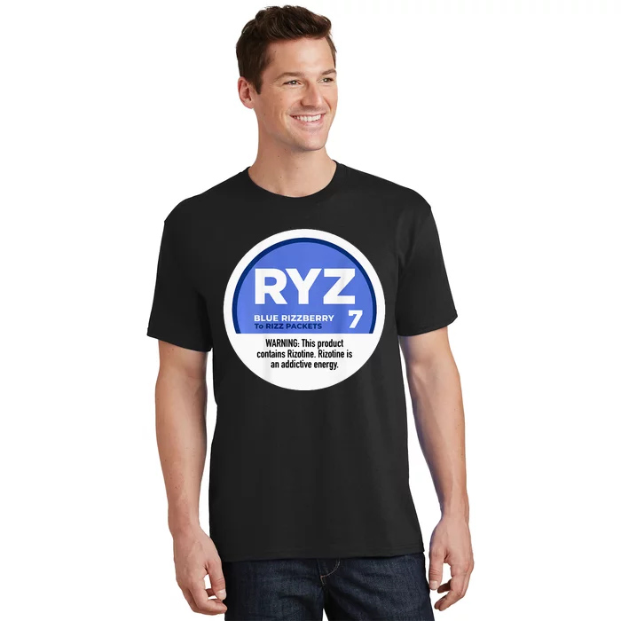 Ryz 7 Blue Rizzberry To Rizz Packets T-Shirt