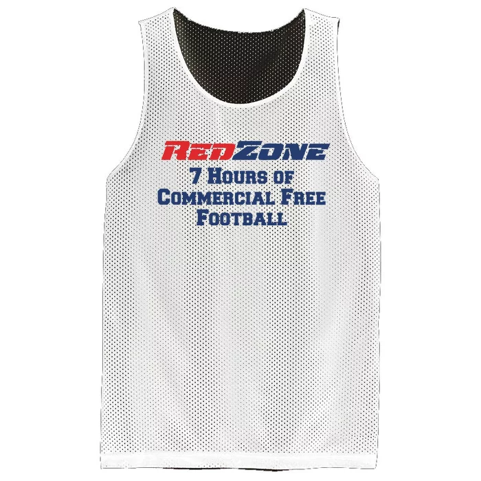 Redzone 7 Hours Of Commercial Free Football Mesh Reversible Basketball Jersey Tank