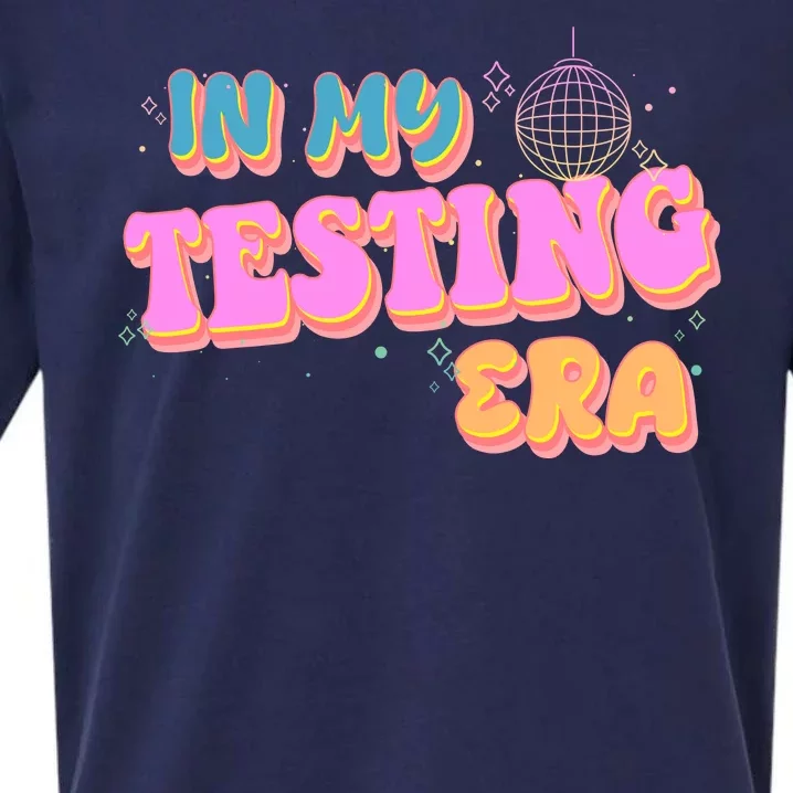 Retro 70's In My Testing Era School Test Time Sueded Cloud Jersey T-Shirt