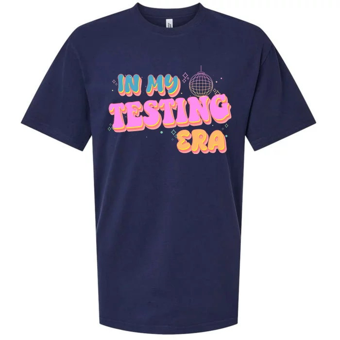 Retro 70's In My Testing Era School Test Time Sueded Cloud Jersey T-Shirt