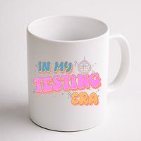 Retro 70's In My Testing Era School Test Time Coffee Mug