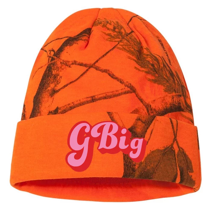 Retro 70s Style GBig Reveal Sorority Big Little Sister Kati - 12in Camo Beanie