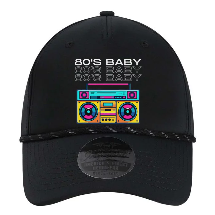 Retro 80S Baby Boombox Vintage Nostalgia Performance The Dyno Cap