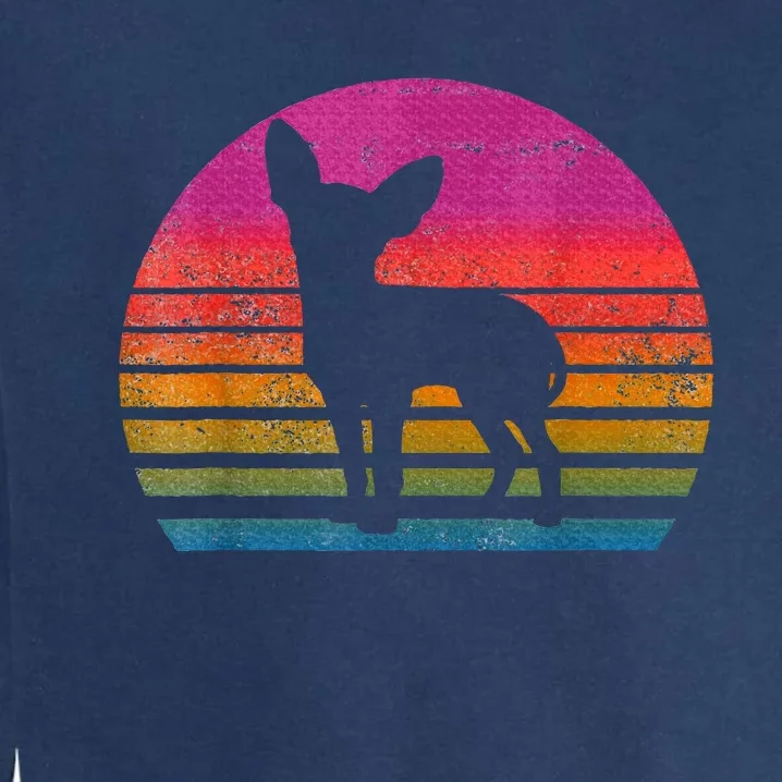 Retro 80s Chihuahua Lover Garment-Dyed Sweatshirt