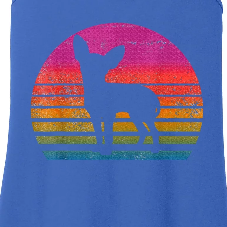 Retro 80S ChihuahuaChihuahua Lover Ladies Essential Tank