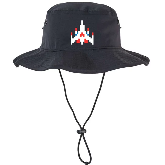 Retro 80's Computer Game Space Ship Legacy Cool Fit Booney Bucket Hat