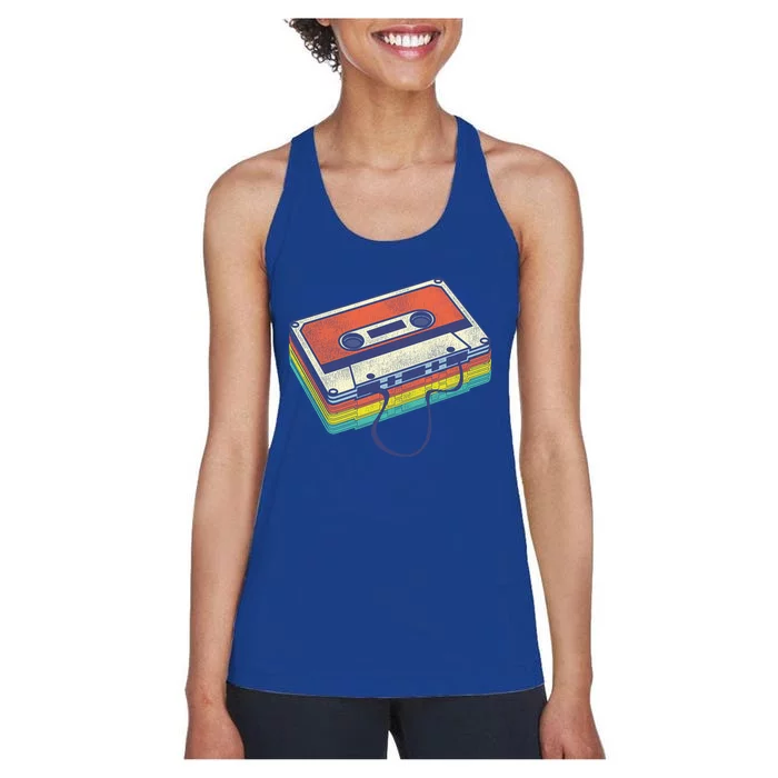 Retro 80s Gift Women's Racerback Tank